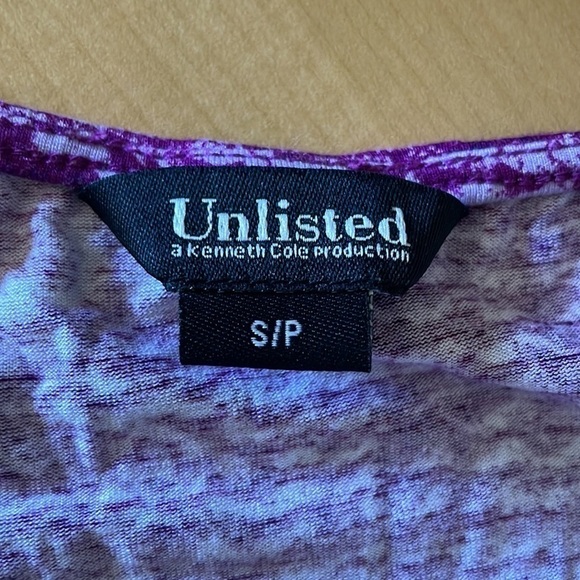 UNLISTED by Kenneth Cole Cowl Neck Sleeveless Dress Top Size Small - Picture 9 of 11